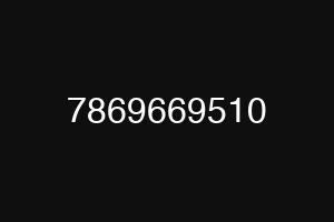 7869669510