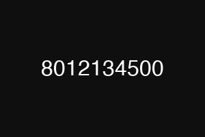 8012134500