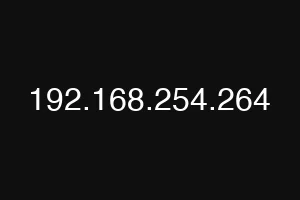 192.168.254.264