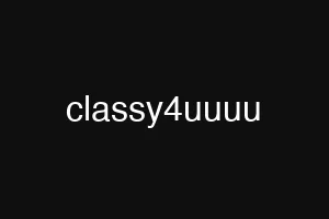 classy4uuuu