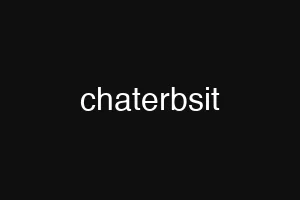 chaterbsit