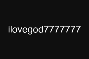 ilovegod7777777